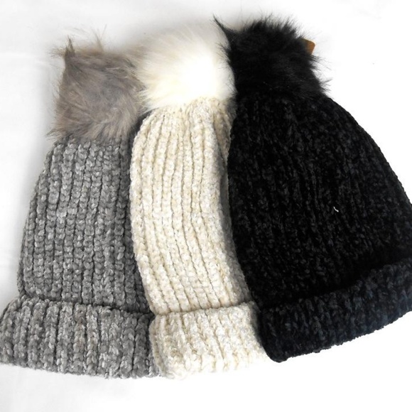 Women's Gray Beanie - Picture 5 of 5